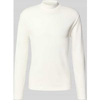 Drykorn Longsleeve mit Stehkragen Modell 'MORITZO' in Weiss, Größe XXL von drykorn