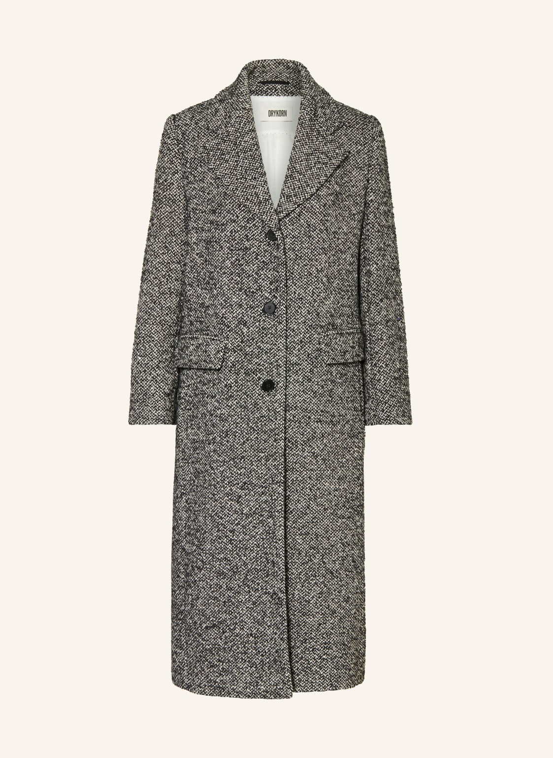 Drykorn Mantel Aisby schwarz von drykorn