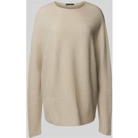 Drykorn Oversized Strickpullover mit Rundhalsausschnitt Modell 'MAILA' in Sand, Größe S von drykorn