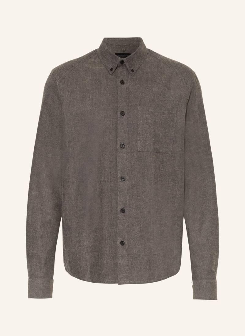 Drykorn Oxfordhemd Liet Comfort Fit braun von drykorn