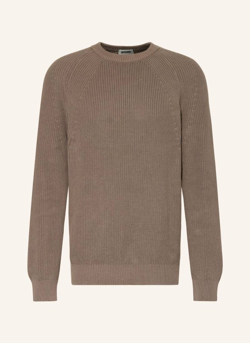 Drykorn Pullover Rippley beige von drykorn