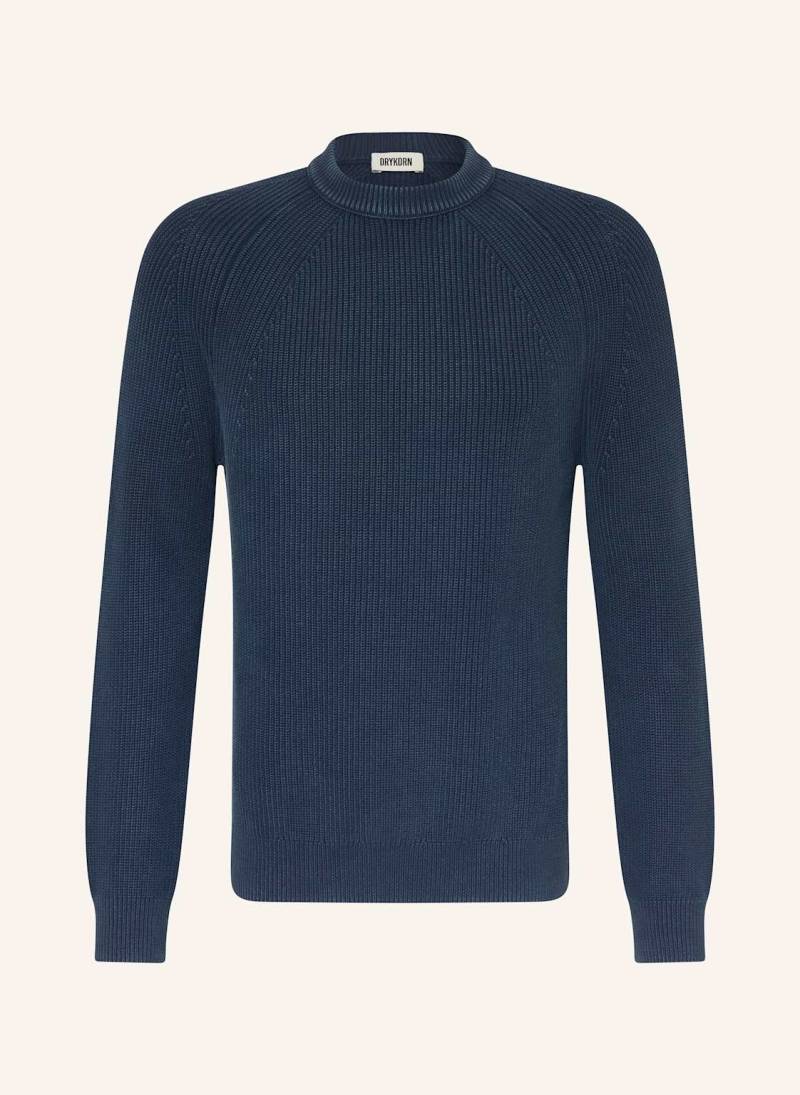 Drykorn Pullover Rippley blau von drykorn