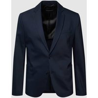 Drykorn Slim Fit 2-Knopf-Sakko mit Stretch-Anteil Modell 'Hurley' in Marine, Größe 90 von drykorn