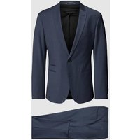 Drykorn Slim Fit Anzug mit Webmuster Modell 'IRVING' in Hellblau, Größe 46 von drykorn