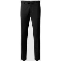 Drykorn Slim Fit Anzughose mit Stretch-Anteil Modell 'Piet' - 'Drynamic' in Black, Größe 102 von drykorn