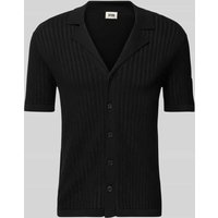Drykorn Slim Fit Freizeithemd mit Reverskragen Modell 'RAY' in Black, Größe XXL Drykorn Slim Fit Freizeithemd mit Reverskragen Modell 'RAY' in Black, Größe XXL von drykorn