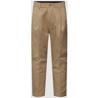 Drykorn Stoffhose mit Bundfalten Modell 'chasy' in Beige, Größe 30/32 von drykorn