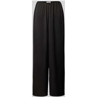 Drykorn Stoffhose mit elastischem Bund in Dunkelbraun Melange, Größe 30/34 von drykorn