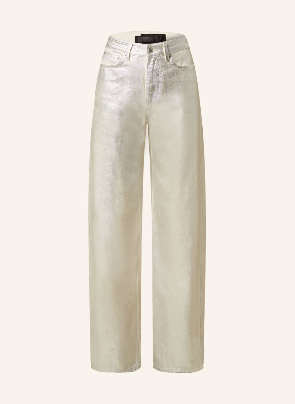 Drykorn Straight Jeans Medley silber von drykorn