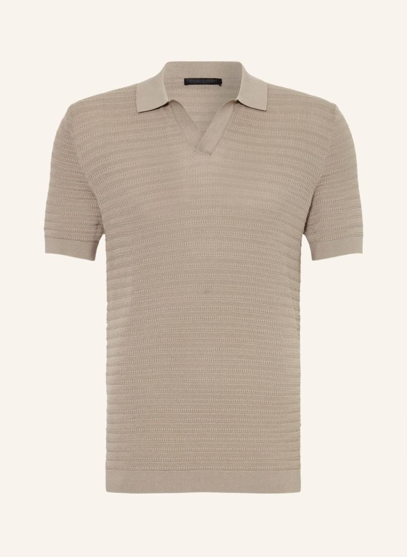 Drykorn Strick-Poloshirt Braian beige von drykorn