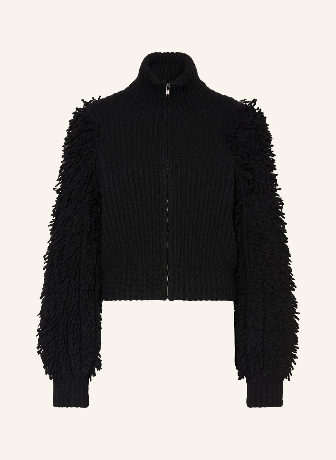 Drykorn Strickjacke Bearani schwarz von drykorn