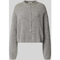 Drykorn Strickpullover aus Woll-Mix Modell 'MARWENI' in Anthrazit Melange, Größe XS von drykorn
