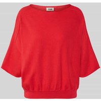 Drykorn Strickpullover aus Baumwoll-Kaschmir-Mix Modell 'DILARY' in Hellrot, Größe M von drykorn