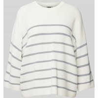 Drykorn Strickpullover mit 3/4-Ärmel Modell 'NILAY' in Hellblau, Größe L von drykorn