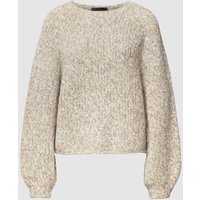 Drykorn Strickpullover mit Allover-Muster Modell 'Roane' in Taupe Melange, Größe XL von drykorn
