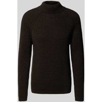 Drykorn Strickpullover mit Alpaka-Anteil Modell 'ARVID' in Dunkelbraun, Größe XXL von drykorn