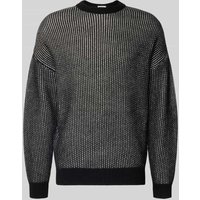 Drykorn Strickpullover mit gerippten Abschlüssen Modell 'NEELIO' in Anthrazit, Größe XXL Drykorn Strickpullover mit gerippten Abschlüssen Modell 'NEELIO' in Anthrazit, Größe XXL von drykorn