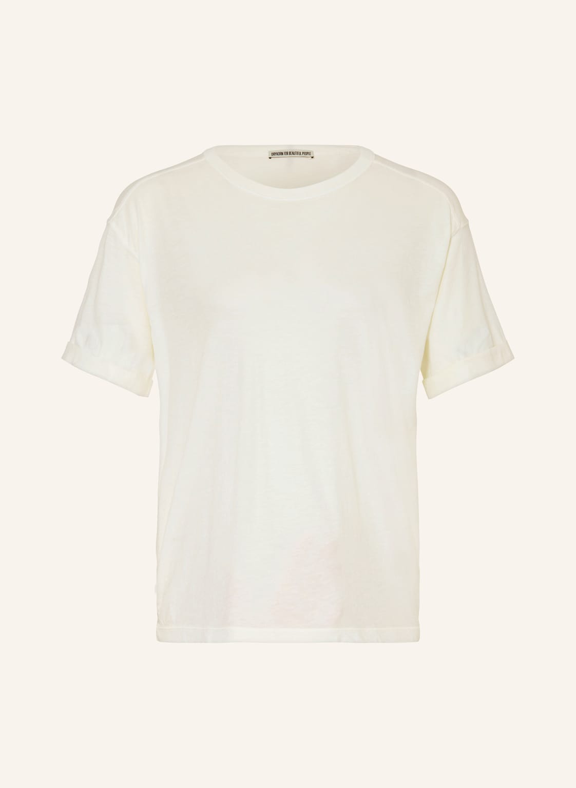 Drykorn T-Shirt Aimbre beige von drykorn