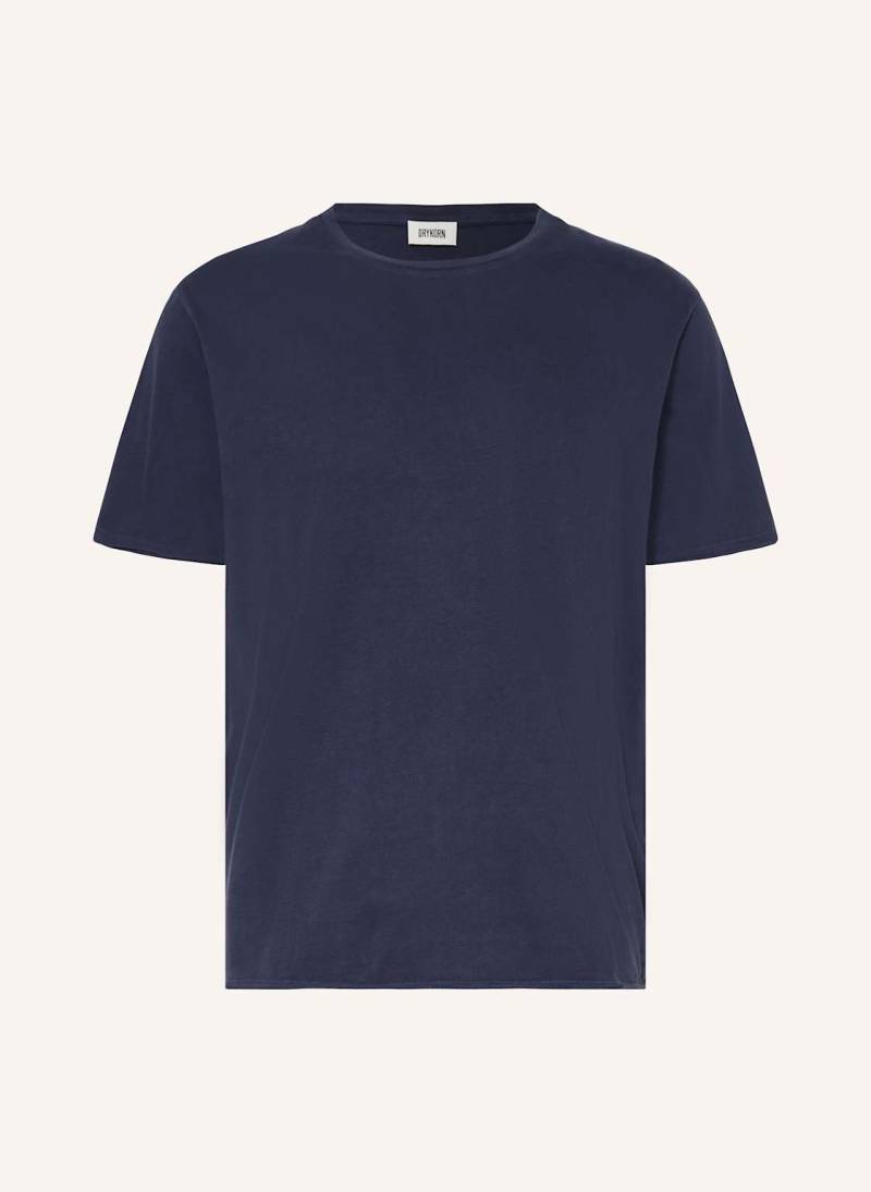 Drykorn T-Shirt Kendrick blau von drykorn