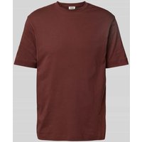 Drykorn T-Shirt mit Rundhalsausschnitt Modell 'RAPHAEL' in Dunkelrot, Größe L von drykorn