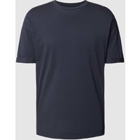 Drykorn T-Shirt mit überschnittenen Schultern Modell 'THILO' in Marine, Größe XL von drykorn