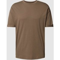 Drykorn T-Shirt mit überschnittenen Schultern Modell 'THILO' in Oliv, Größe M von drykorn