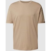 Drykorn T-Shirt mit überschnittenen Schultern Modell 'THILO' in Schlamm, Größe L von drykorn