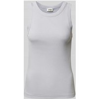 Drykorn Tanktop in Ripp-Optik Modell 'OLINA' in Hellblau, Größe XL von drykorn
