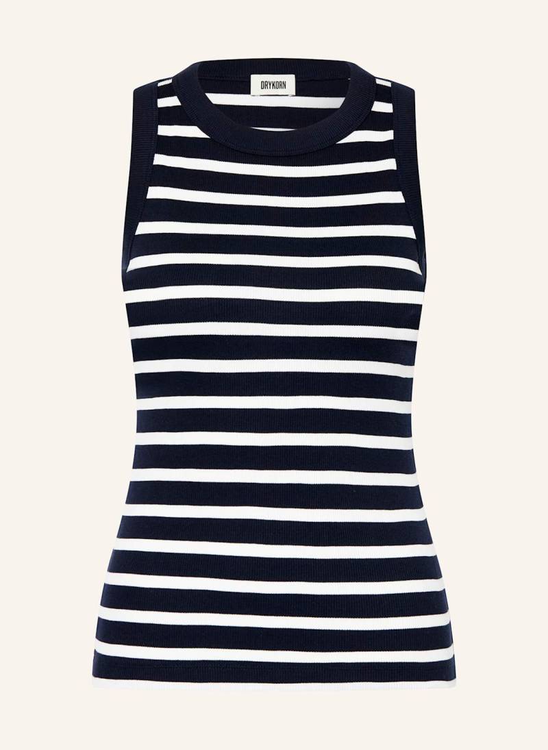 Drykorn Top Olina blau von drykorn