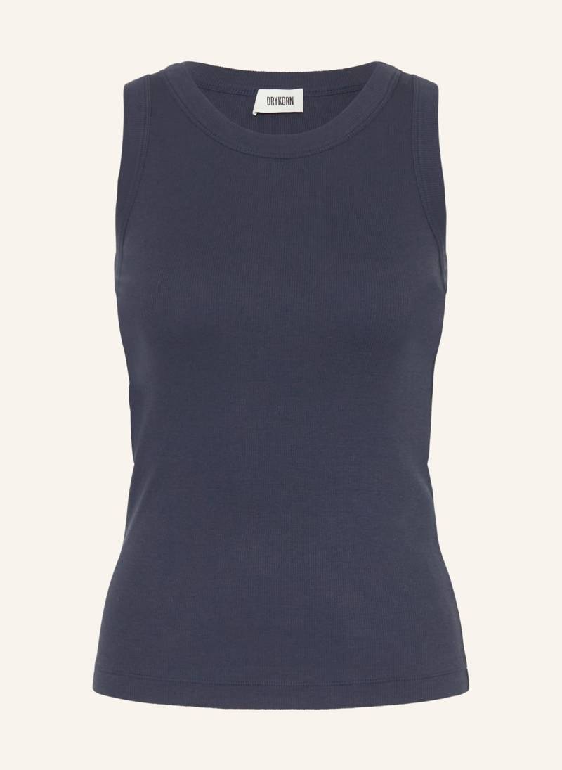Drykorn Top Olina blau von drykorn