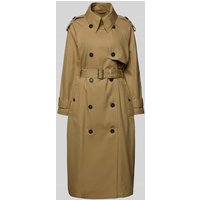 Drykorn Trenchcoat mit Leistentaschen Modell 'EXHALL' in Beige, Größe 40 von drykorn
