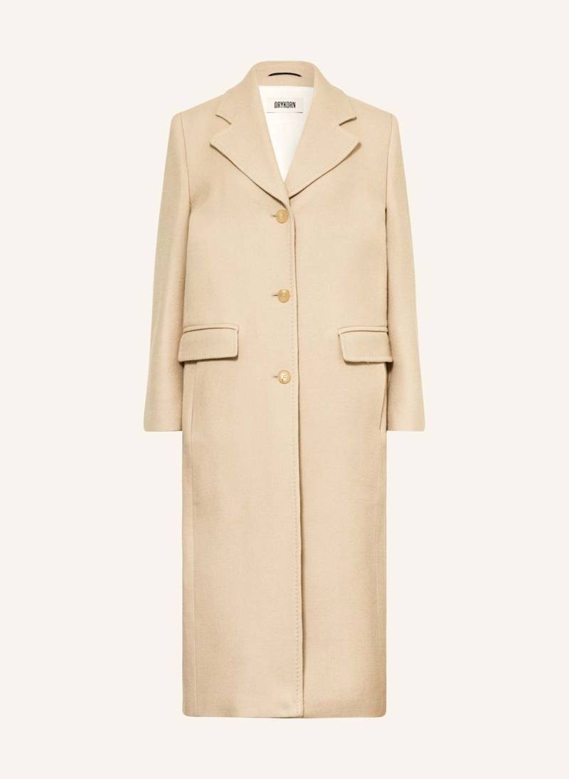 Drykorn Wollmantel Aisby beige von drykorn