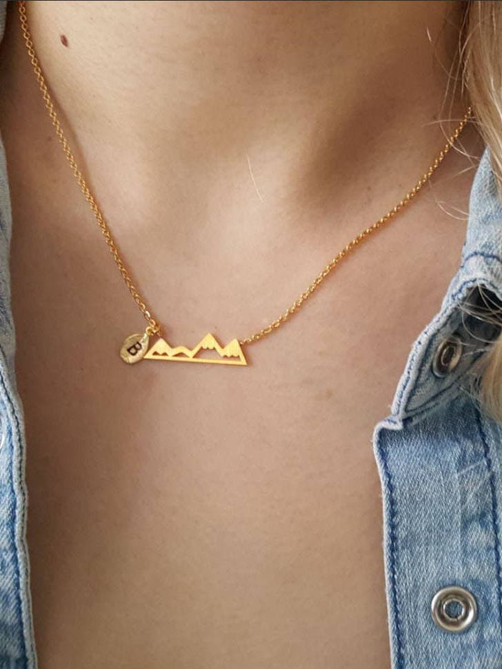 Bergkette Bergketten Boho Schmuck Reise Geschenk Brautjungfer Weihnachten Geburtstag Geschenke Personalisierter Bester Freund Bergkette Bergketten Boho Schmuck Reise Geschenk Brautjungfer Weihnachten Geburtstag Geschenke Personalisierter Bester Freund von dua770