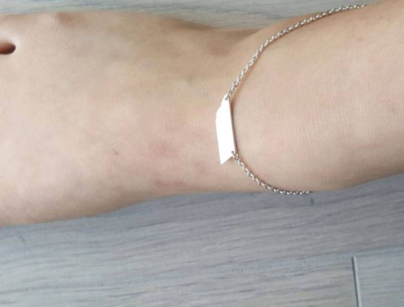 Zarte Zierliche Tennessee Fußkettchen, Zarte Map Einzigartige Fußkette, Stadt Brautjungfer Geschenk, Geschätztes Weihnachtsgeschenke von dua770