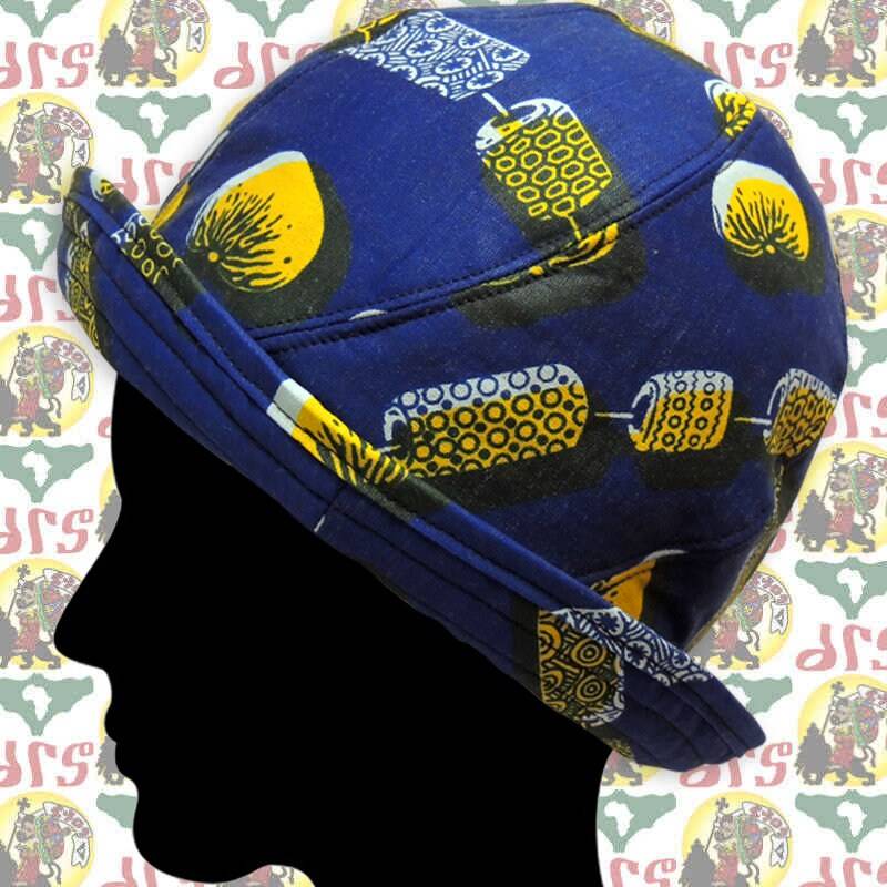 Drs Brand [Größe-R+/61, 5cm] Spiralkrone Hut | Roots Dub Reggae Dreadlocks Jamaika Rastafari Löwe Von Judah Tam Handmade Custom Order von dubrockers