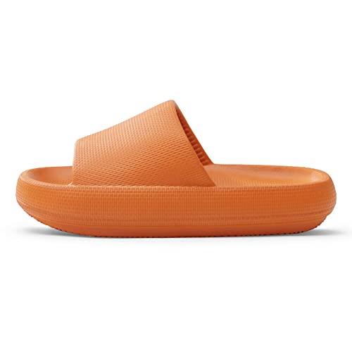 dubuto Dusch Badeschuhe Mädchen Jungen Sommer Cozislides Original Badelatschen Badeschlappen Dicke Sohle rutschfeste Cozy Slides Wolke Schlappe für Unisex Kinder von dubuto