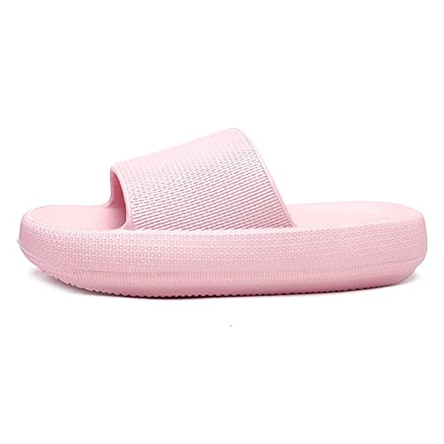 dubuto Dusch Badeschuhe Mädchen Jungen Sommer Cozislides Original Badelatschen Badeschlappen Dicke Sohle rutschfeste Cozy Slides Wolke Schlappe für Unisex Kinder von dubuto