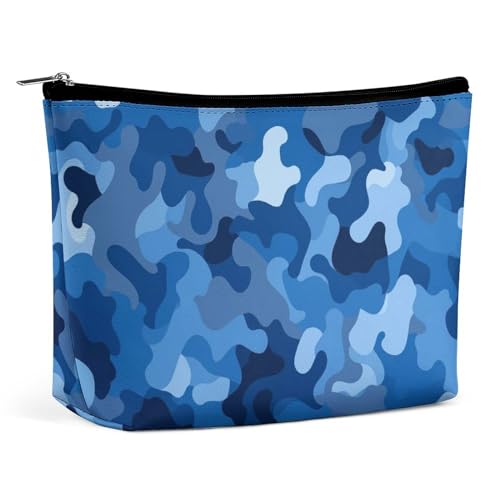 Make-up-Tasche, personalisierte Kosmetiktasche für Damen, Camouflage-Design, 7.3cm L x 15cm W x 5.9cm H, Kosmetiktasche von ducanll