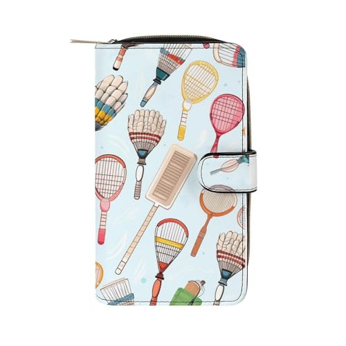 ducanll Damen-Geldbörse mit mehreren Kartenfächern und Handyfach, Cartoon, 19.7cm length, 11cm width, 3.5cm thickness von ducanll