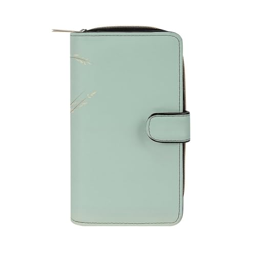 ducanll Damen-Geldbörse mit mehreren Kartenfächern und Handyfach, Einfach, 19.7cm length, 11cm width, 3.5cm thickness von ducanll