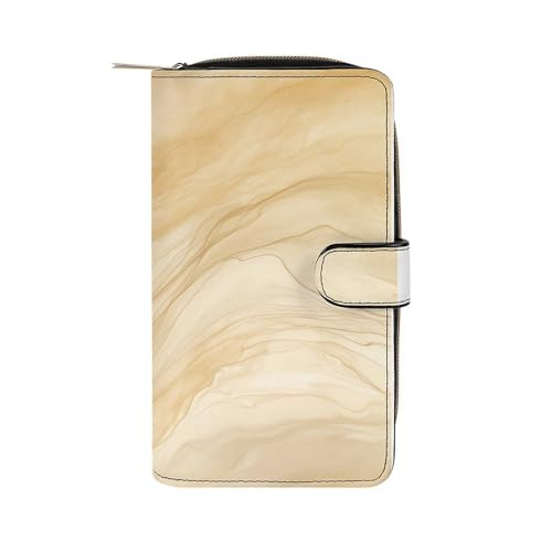 ducanll Damen-Geldbörse mit mehreren Kartenfächern und Handyfach, Geometrische massive Marmoroberfläche, 19.7cm length, 11cm width, 3.5cm thickness von ducanll