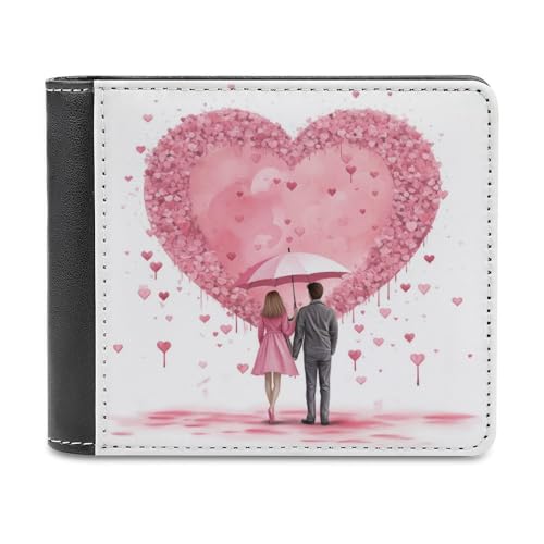 ducanll Schlanke Geldbörse für Herren, RFID-blockierende Herren-Ledergeldbörsen, Geburtstagsgeschenk für Männer, Liebespaar, 11.7x9.5cm, Liebespaar ducanll Schlanke Geldbörse für Herren, RFID-blockierende Herren-Ledergeldbörsen, Geburtstagsgeschenk für Männer, Liebespaar, 11.7x9.5cm, Liebespaar von ducanll