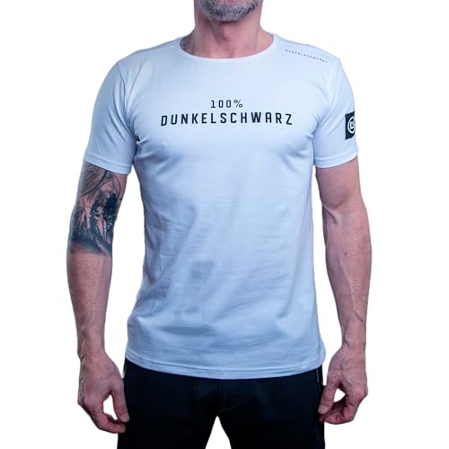 dunkelschwarz T-Shirt DS-1 Prozent White - L dunkelschwarz T-Shirt DS-1 Prozent White - L von dunkelschwarz