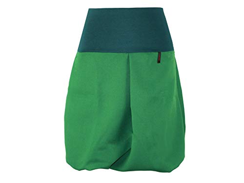 dunkle design Ballonrock Uni Schwarz, Braun, Grau, Grün, Gelb, Lila oder Blau nach Wahl (XXL 46, Dunkelgrün Grün) von dunkle design