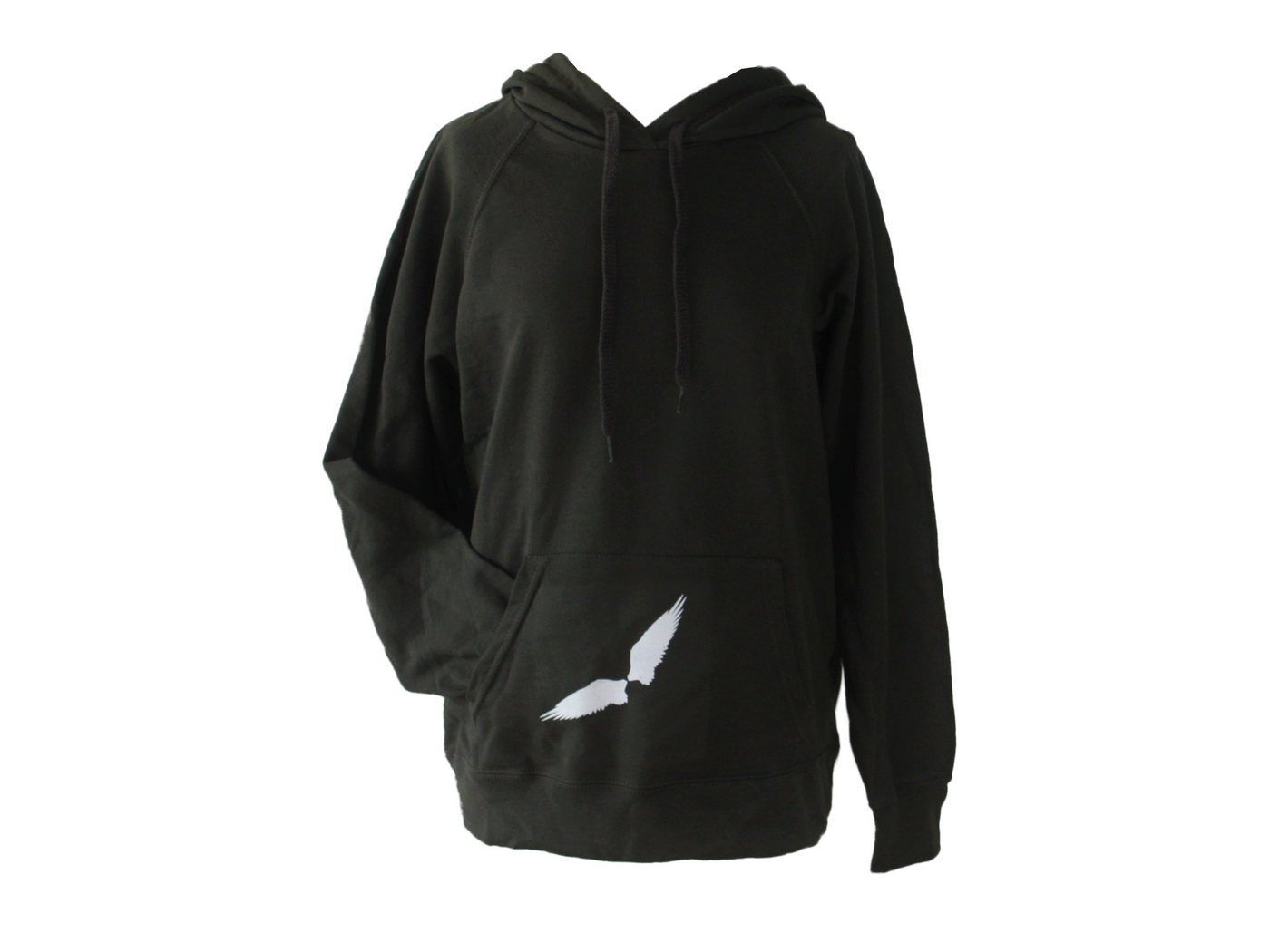 dunkle design Hoodie Flockdruck Farben nach Wahl Bauchtasche von dunkle design