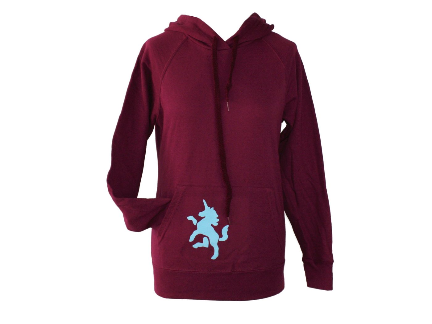 dunkle design Hoodie Flockdruck Farben nach Wahl Bauchtasche von dunkle design