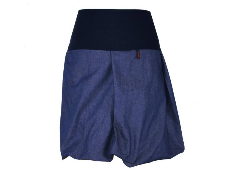dunkle design Jeansrock Ballonrock 51cm Uni oder mit Muster elastischer Bund von dunkle design