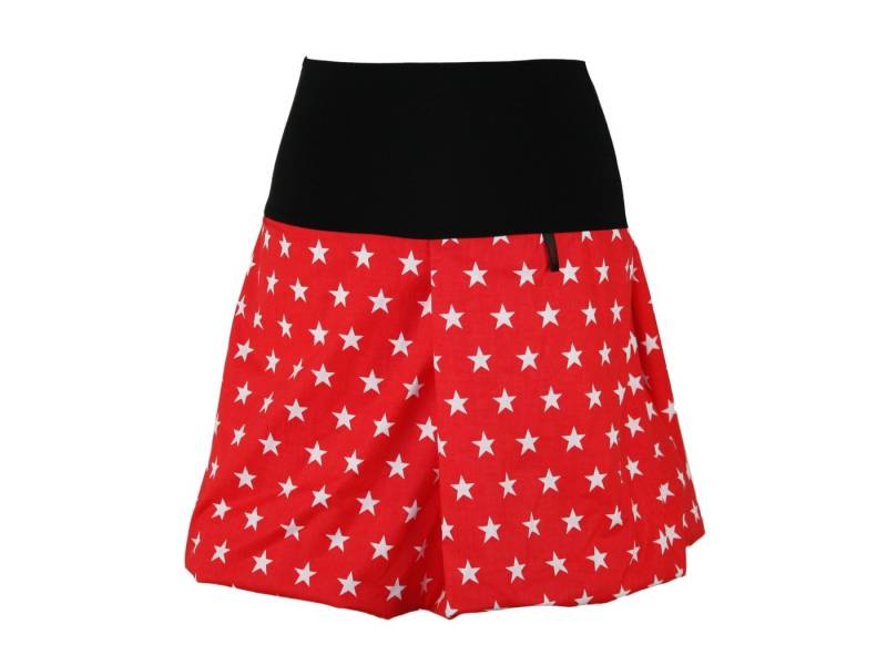 dunkle design Minirock Ballonrock Baumwolle Sterne elastischer Bund von dunkle design