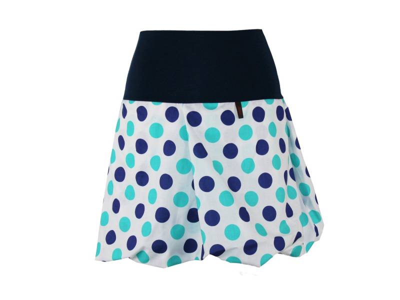 dunkle design Minirock Ballonrock Mini Punkte elastischer Bund von dunkle design