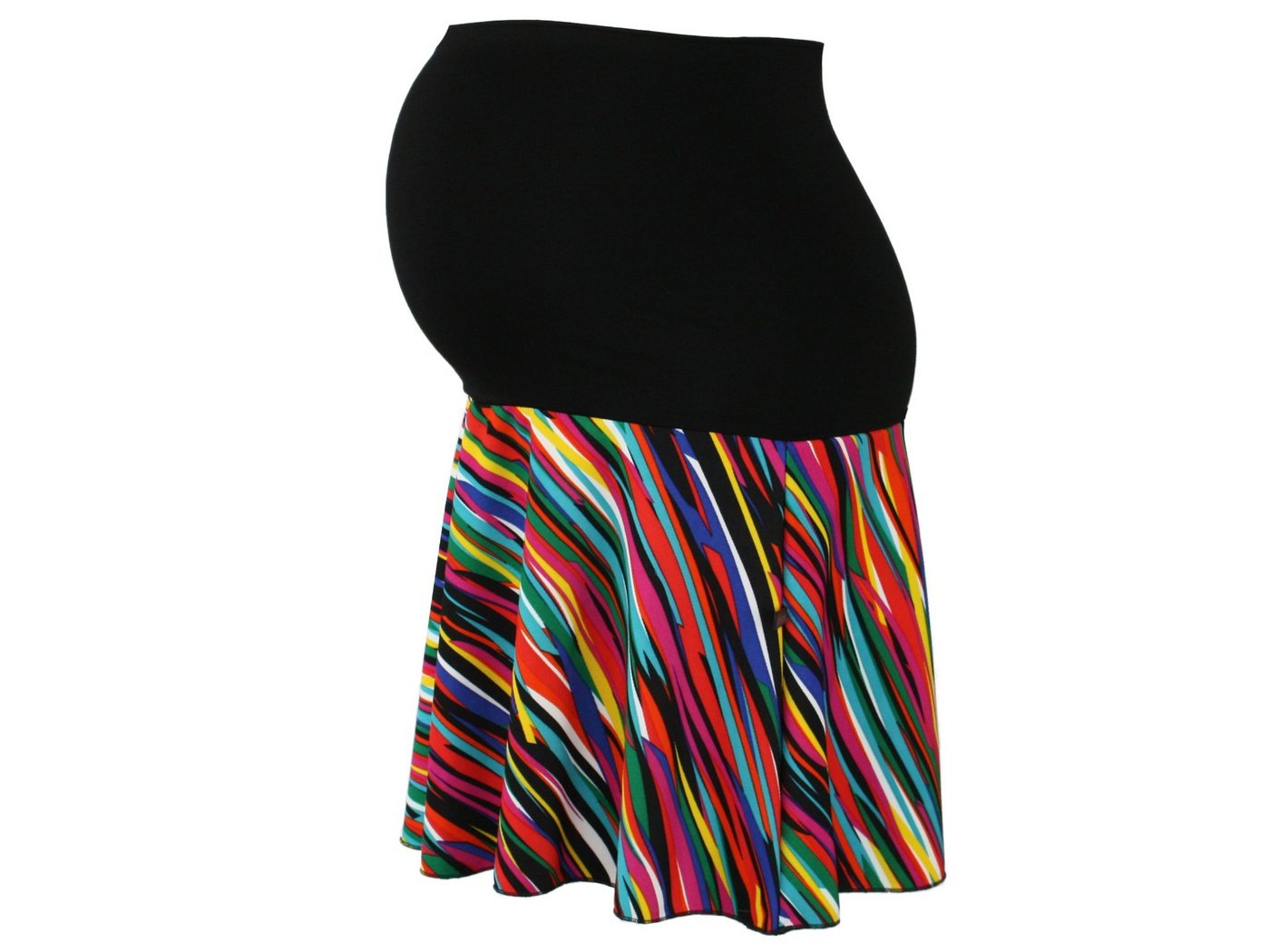 dunkle design Umstandsrock Sweat Bunt oder Tarnmuster Knielang oder Mini elastischer Bund dunkle design Umstandsrock Sweat Bunt oder Tarnmuster Knielang oder Mini elastischer Bund von dunkle design